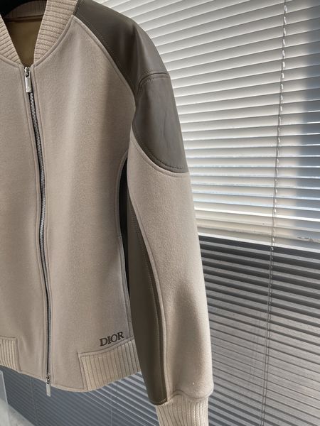 D*ior Cashmere Jacket Top Quality AZ 20231019-33