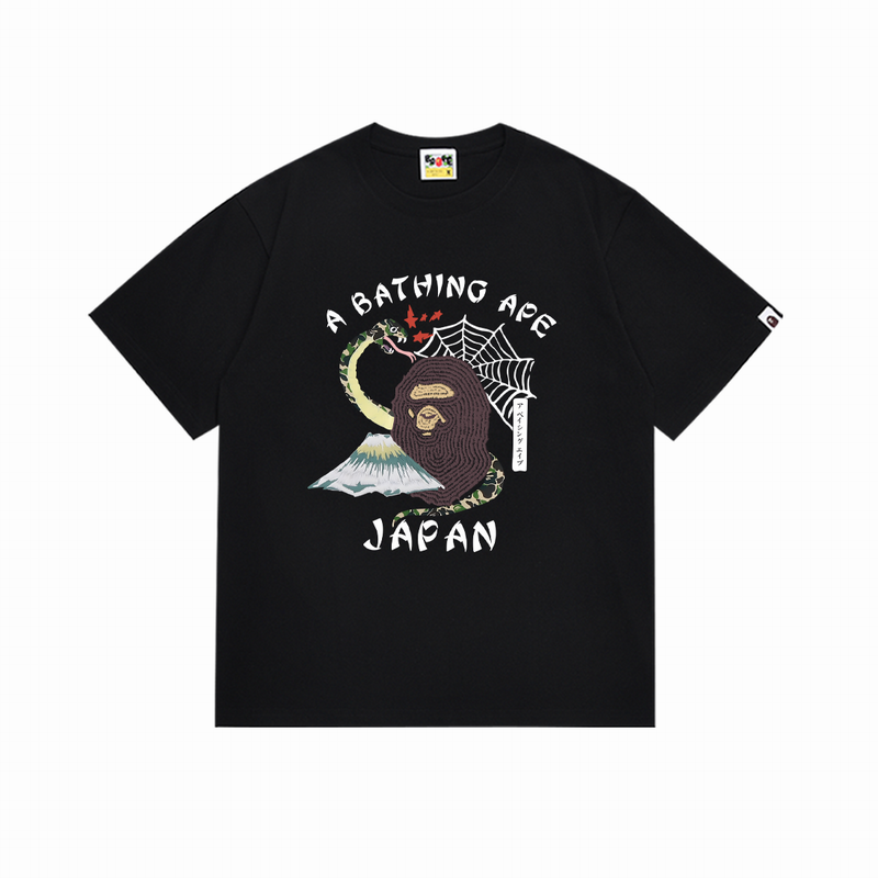 B*ape T-shirt Top Quality Qiqi 20240718-104