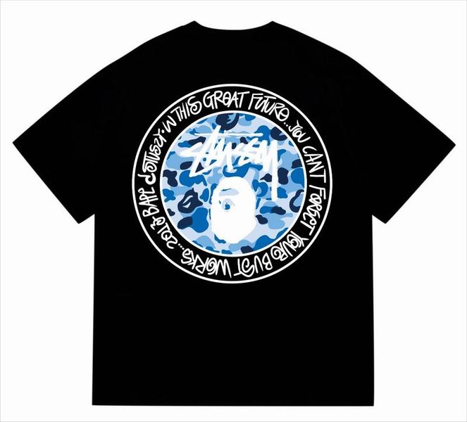 B*ape T-shirt Top Quality Qiqi 20240718-107