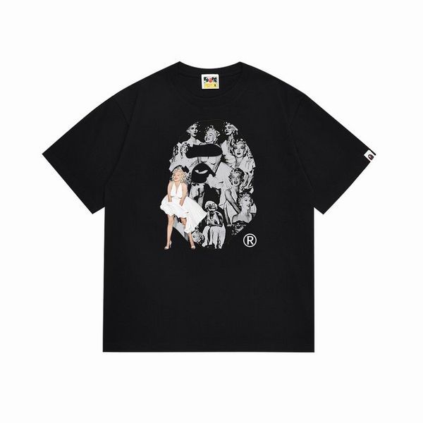 B*ape T-shirt Top Quality Qiqi 20240718-137