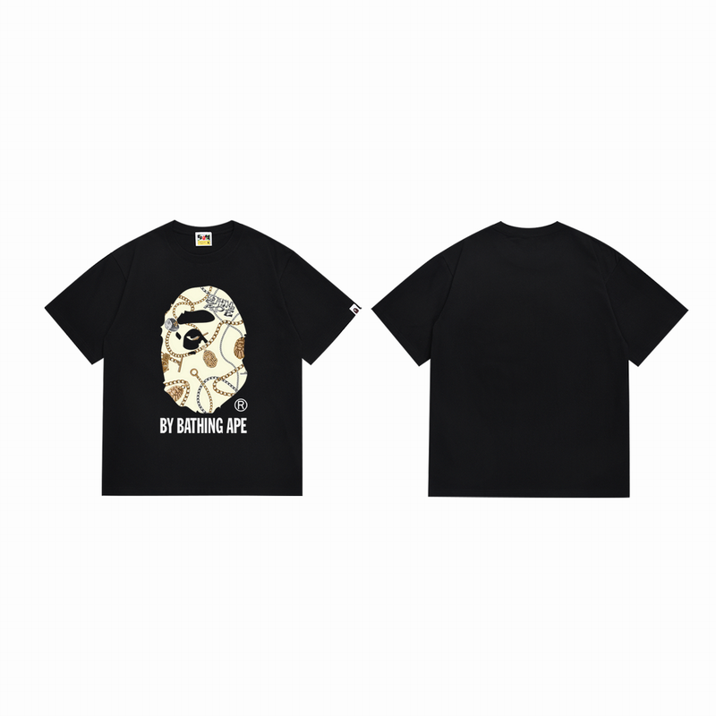 B*ape T-shirt Top Quality Qiqi 20240718-157