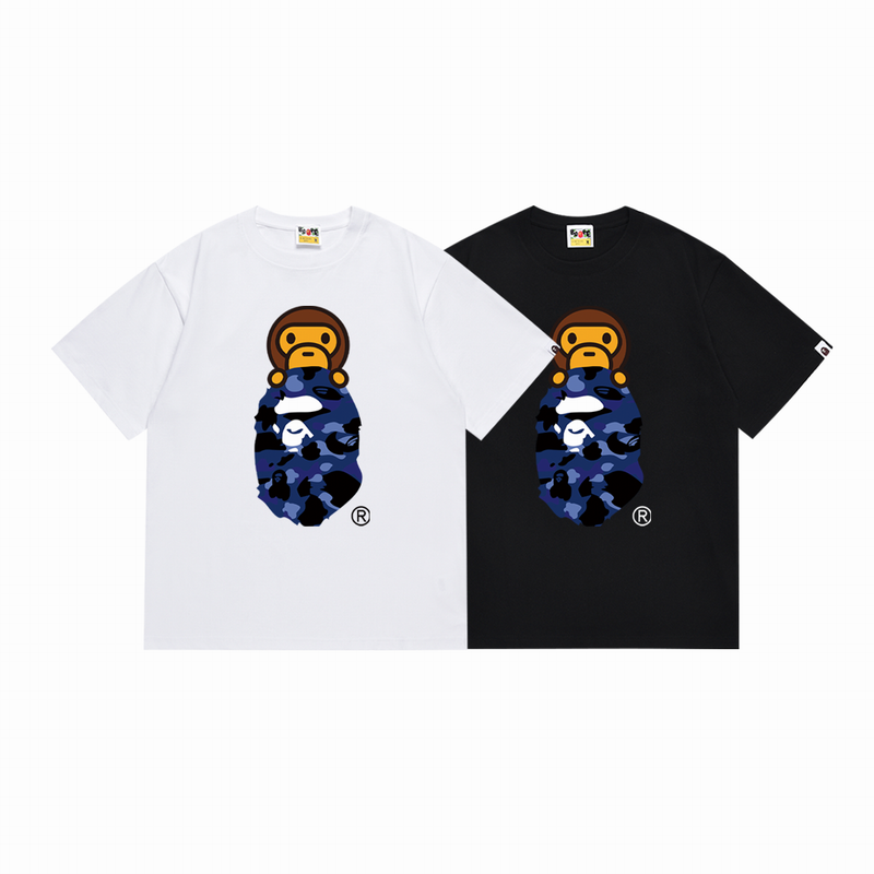 B*ape T-shirt Top Quality Qiqi 20240719-4