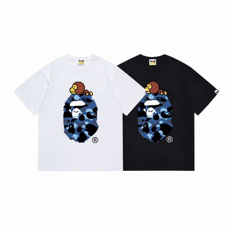 B*ape T-shirt Top Quality Qiqi 20240719-9