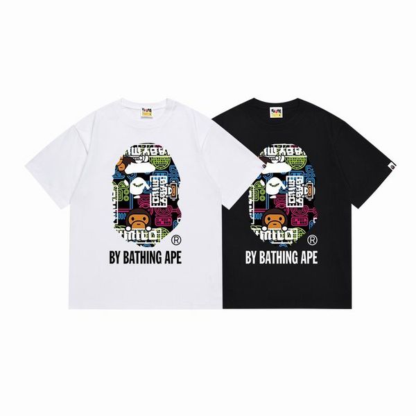 B*ape T-shirt Top Quality Qiqi 20240719-15