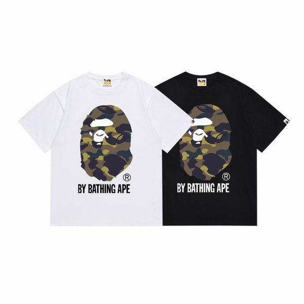 B*ape T-shirt Top Quality Qiqi 20240719-17