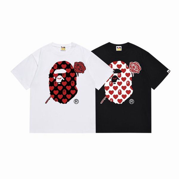 B*ape T-shirt Top Quality Qiqi 20240719-24