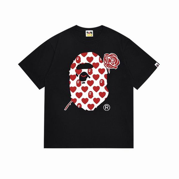 B*ape T-shirt Top Quality Qiqi 20240719-24