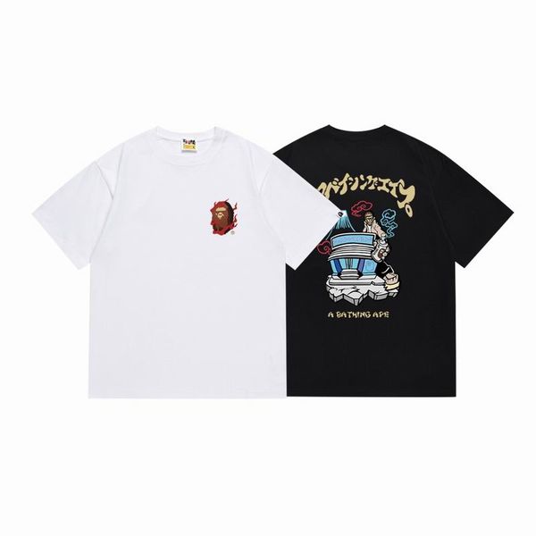 B*ape T-shirt Top Quality Qiqi 20240719-29
