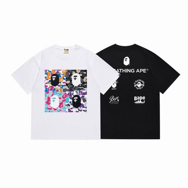 B*ape T-shirt Top Quality Qiqi 20240719-31
