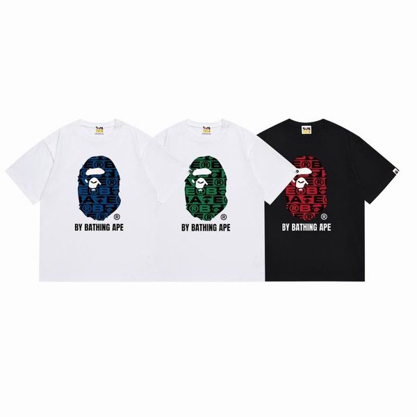 B*ape T-shirt Top Quality Qiqi 20240718-51