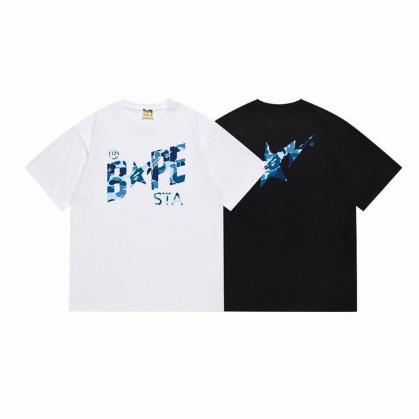 B*ape T-shirt Top Quality Qiqi 20240719-55
