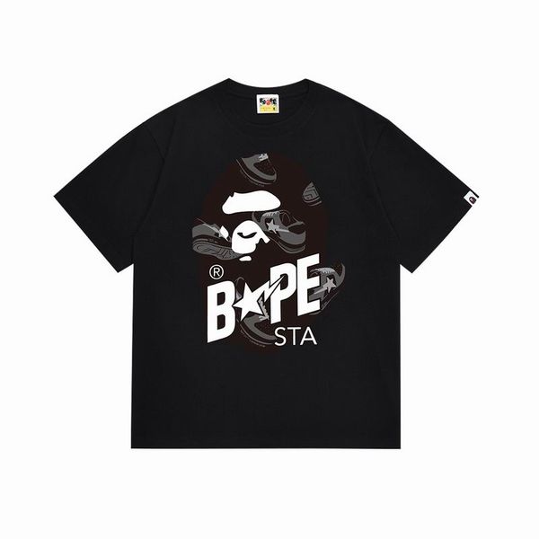 B*ape T-shirt Top Quality Qiqi 20240719-61