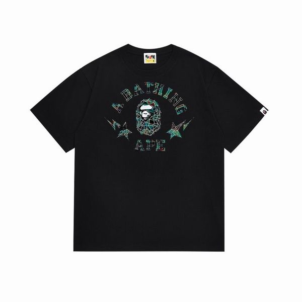 B*ape T-shirt Top Quality Qiqi 20240719-66