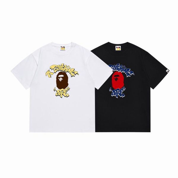 B*ape T-shirt Top Quality Qiqi 20240719-76