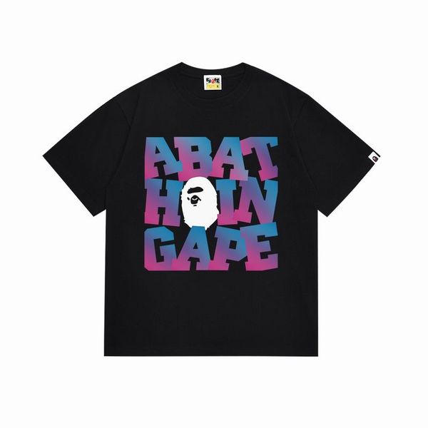 B*ape T-shirt Top Quality Qiqi 20240719-84