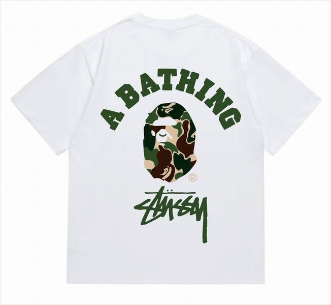 B*ape T-shirt Top Quality Qiqi 20240718-113