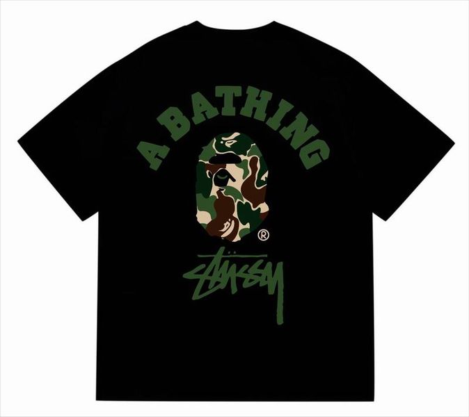 B*ape T-shirt Top Quality Qiqi 20240718-113