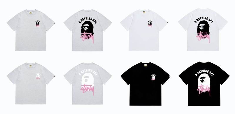 B*ape T-shirt Top Quality Qiqi 20240718-118