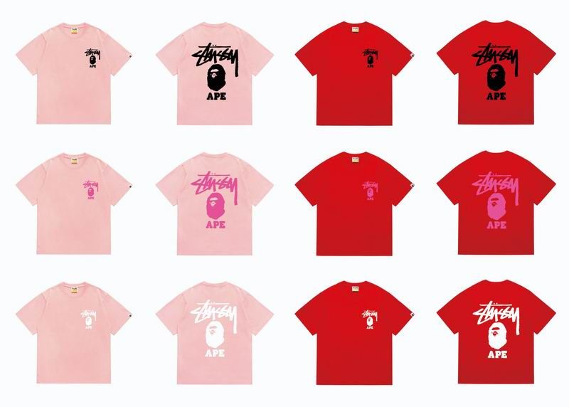 B*ape T-shirt Top Quality Qiqi 20240718-123