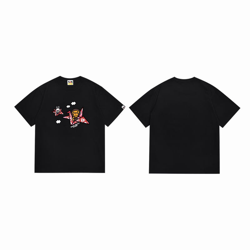 B*ape T-shirt Top Quality Qiqi 20240718-137