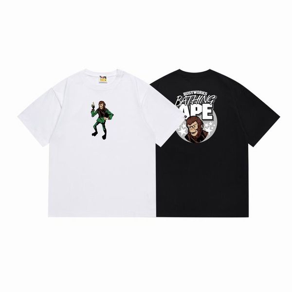 B*ape T-shirt Top Quality Qiqi 20240719-35