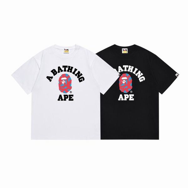 B*ape T-shirt Top Quality Qiqi 20240719-53