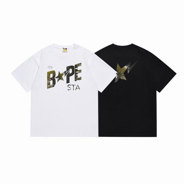 B*ape T-shirt Top Quality Qiqi 20240719-57