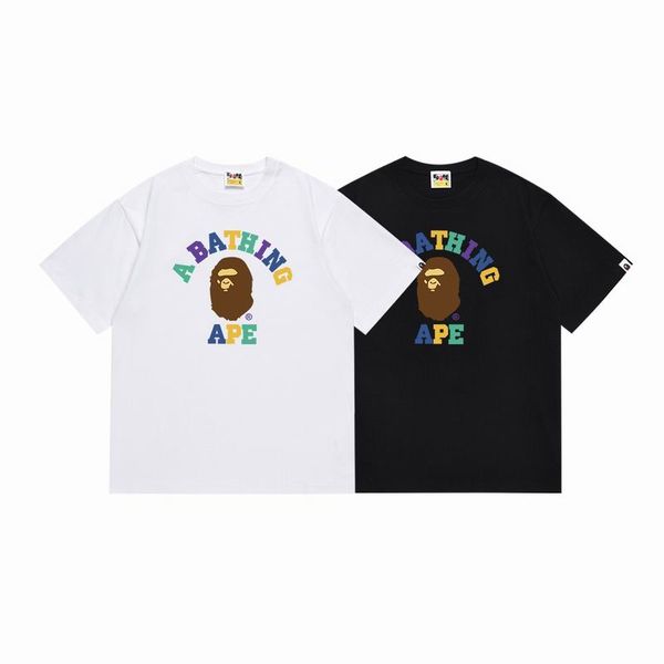 B*ape T-shirt Top Quality Qiqi 20240719-69