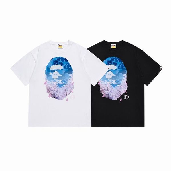 B*ape T-shirt Top Quality Qiqi 20240719-71