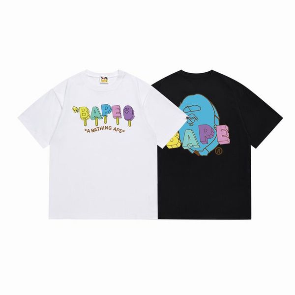 B*ape T-shirt Top Quality Qiqi 20240719-83