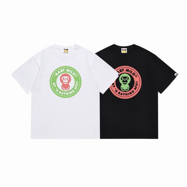 B*ape T-shirt Top Quality Qiqi 20240719-91
