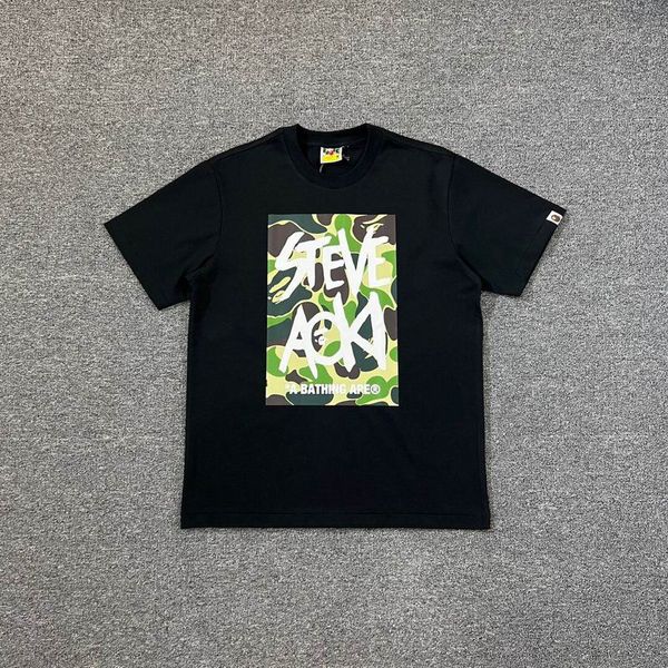 B*ape T-shirt Top Quality Qiqi 20240719-107