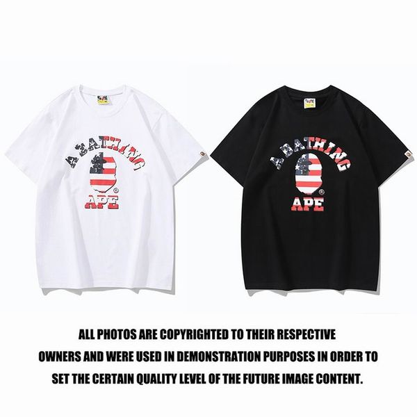 B*ape T-shirt Top Quality Qiqi 20240720-42