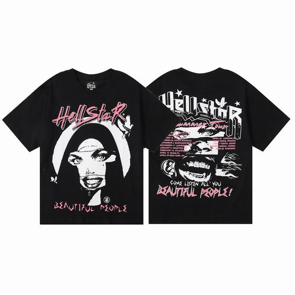 H*ellstar T-shirt Top Quality Qiqi 20240807-76