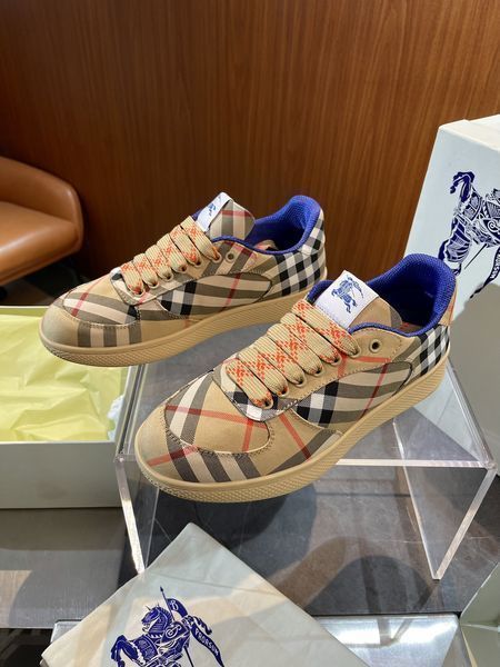 B*urberry Top Sneaker Low  RR 20240814-28