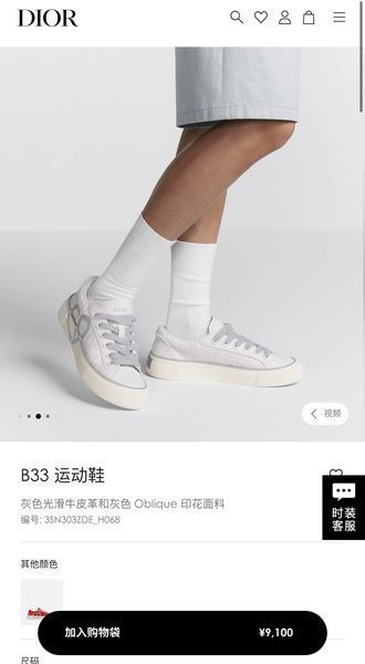 D*ior Top  Sneaker Low RR 20240815-21