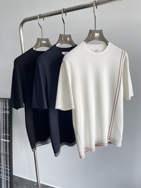 H*ermes T-shirt Top Quality D17 20240819-4
