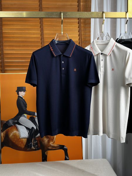 H*ermes  T-shirt&Polo Top Quality D17 20240820-32