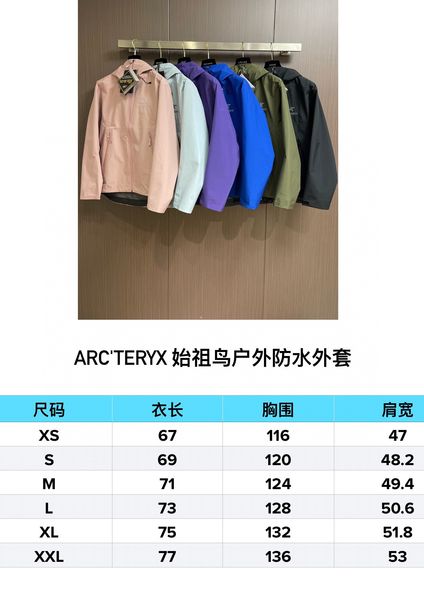 A*RCTERYX  Coat Top Quality D17 20240826-27