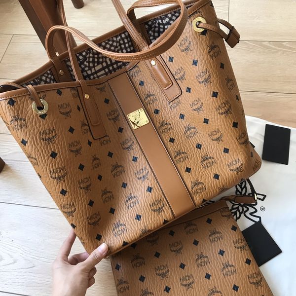 M*CM Top Bag 35*29*15cm
