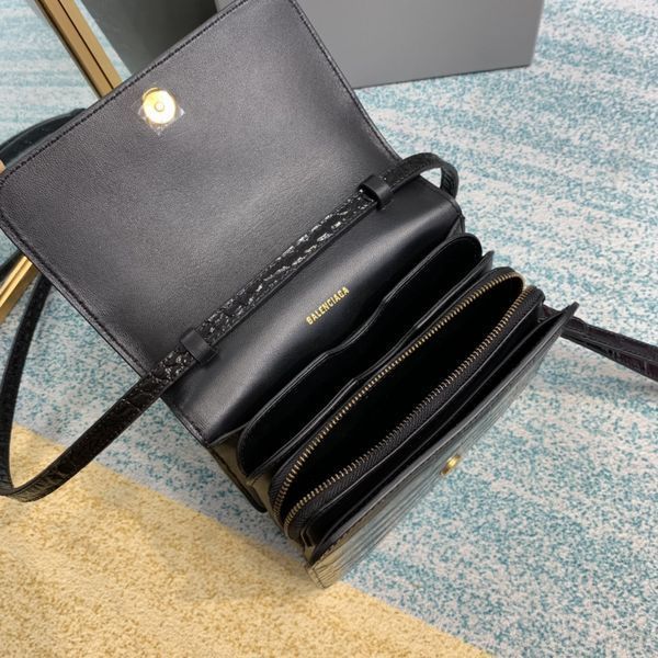 B*alenciaga Top Bag 18*9*14cm