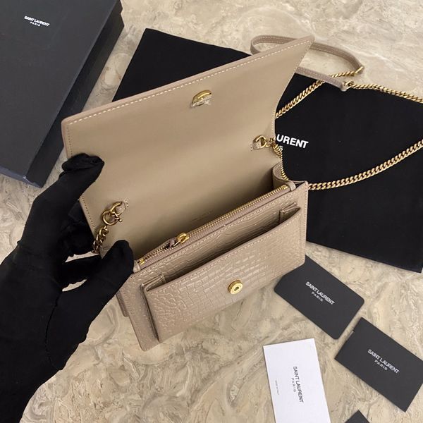 Y*SL Top Bag 19*14*5.4cm