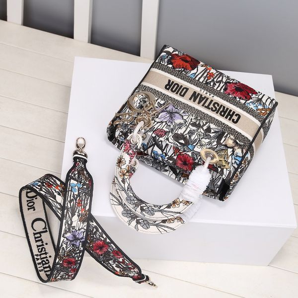 D*ior Top Bag 24*20*11cm