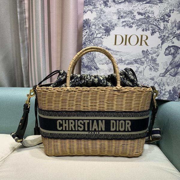 D*ior Top Bag 37*21*12cm