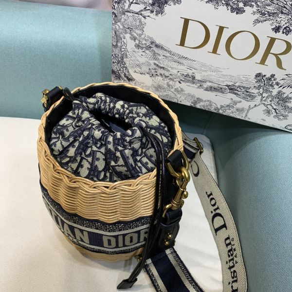 D*ior Top Bag 18*19cm