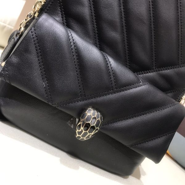 B*vlgari Top Bag 18 * 22 * 11cm