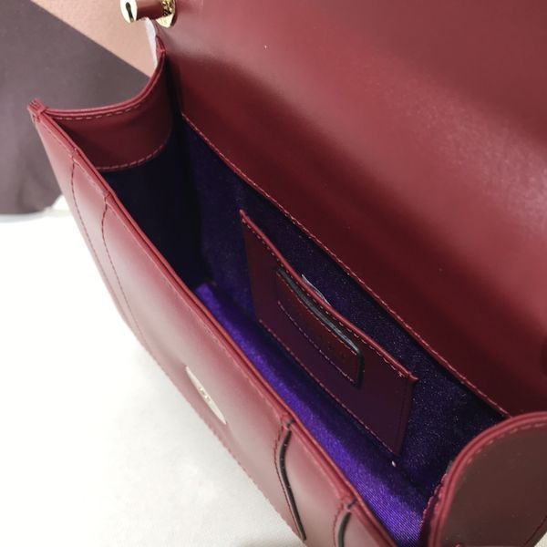 B*vlgari Top Bag 20*14*4.5cm