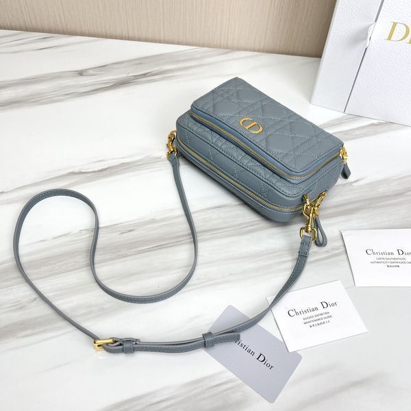 D*ior Top Bag 19*10.5*5cm