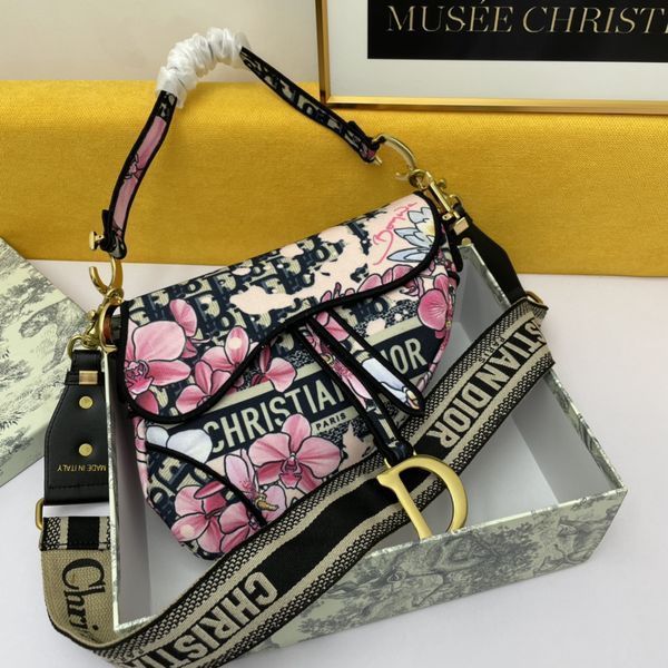 D*ior Top Bag 24*6*18cm