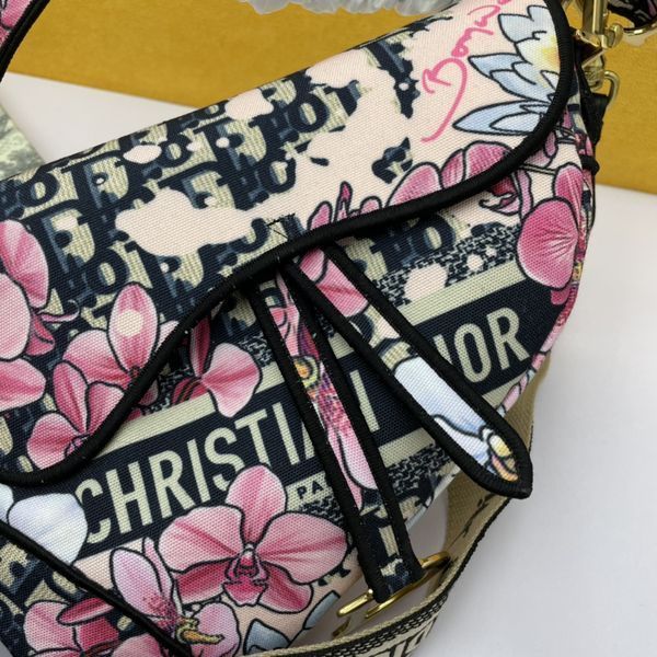 D*ior Top Bag 24*6*18cm